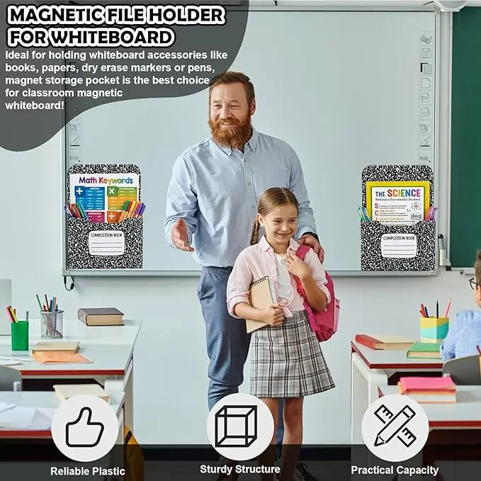 A4 Magnetic Refrigerator File Folders