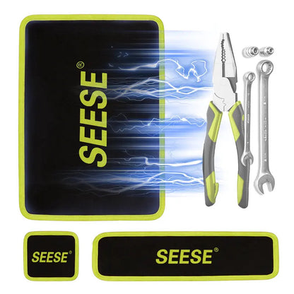 🧲 Flexible Magnetic Tool Mat & Tray Set 🔧