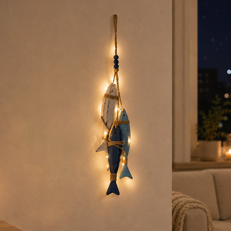 💥LAST DAY 50% OFF🔥Mediterranean Decorative Starfish & Fish Hanging Ornaments