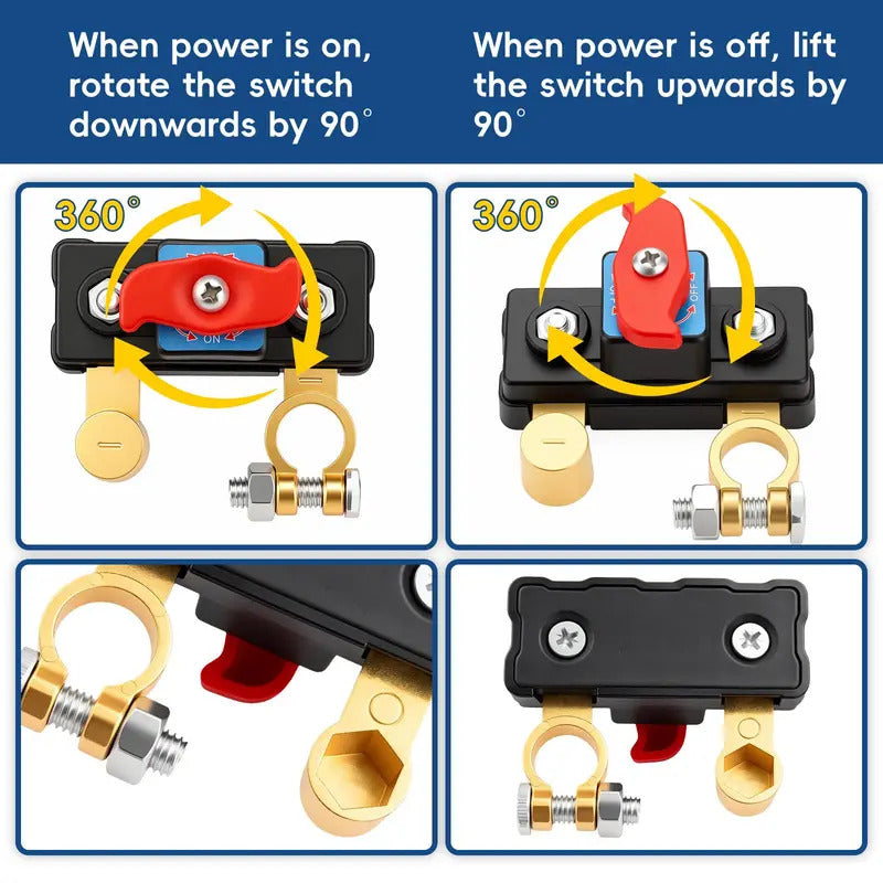 🔋 Battery Disconnect Switch – Protect Your Power ⚡