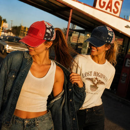 🇺🇸 Patriotic Baseball Cap – Classic American Style ✨