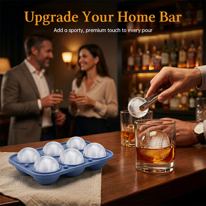⚾ Baseball Ice Ball Mold