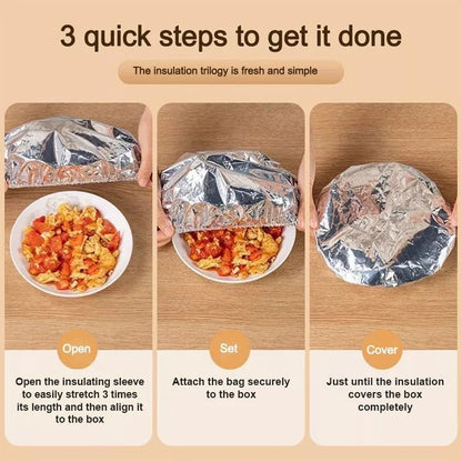 🏠Repeatable Aluminum foil insulation cover