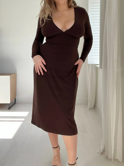 Drawstring Waist Taylor Bodycon Dress (Buy 2 Free Shipping)
