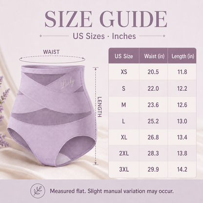 💖Women's High-Waist Cross-Wrap Tummy Control Briefs