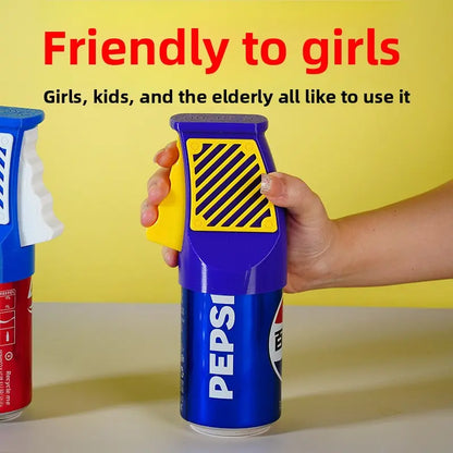 3D Printed Beverage Can Opener One-Press, Zero Mess