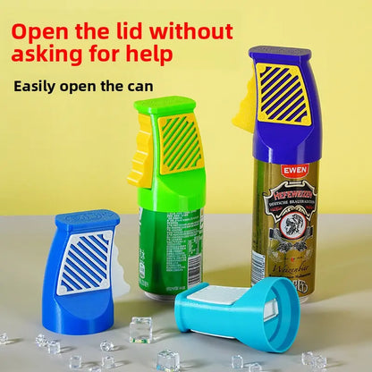 3D Printed Beverage Can Opener One-Press, Zero Mess