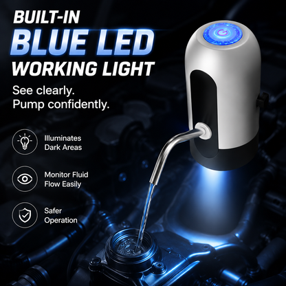 🚗 Cordless Electric Oil Extractor & Fluid Transfer Pump