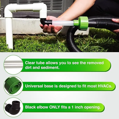 ❄️ AC Drain Line Cleaner Adapter – Clear Clogs Fast 🔧