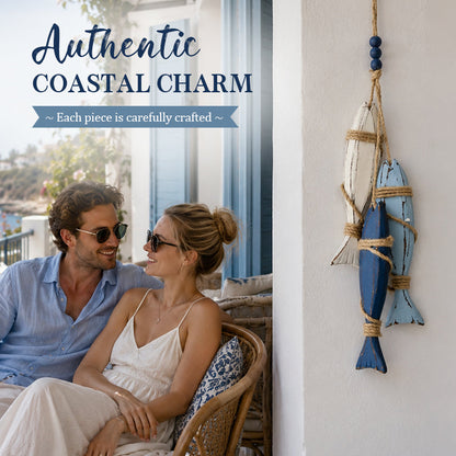 💥LAST DAY 50% OFF🔥Mediterranean Decorative Starfish & Fish Hanging Ornaments