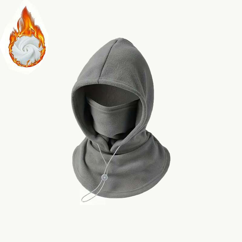 ❄️ Winter Fleece Face Mask Hood – Windproof Head, Face & Neck Warmer