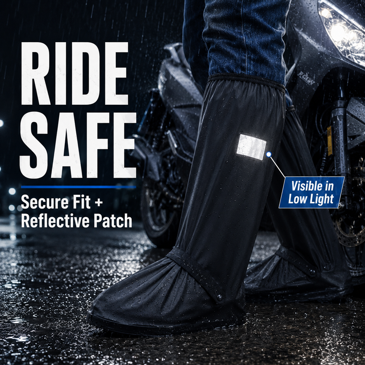 Ultra-Durable Waterproof Rain Boot Covers🌧️