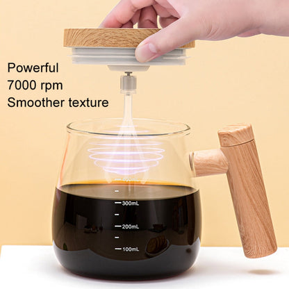 Automatic Stirring Mug Maple Electric Coffee Cup
