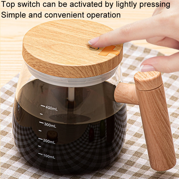 Automatic Stirring Mug Maple Electric Coffee Cup