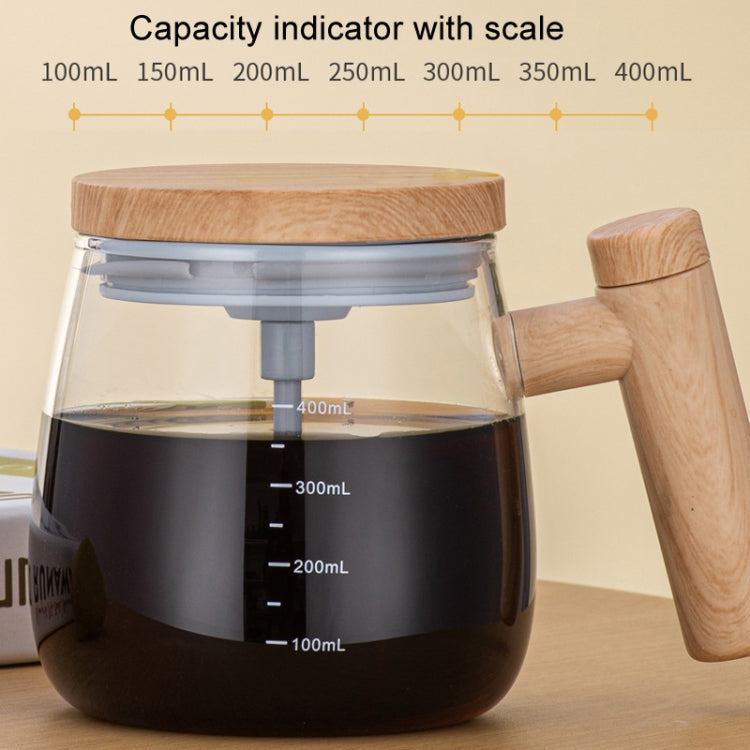 Automatic Stirring Mug Maple Electric Coffee Cup