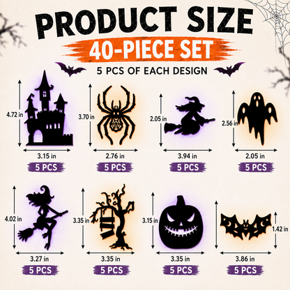 🎃 Halloween LED Glow Silhouette Light