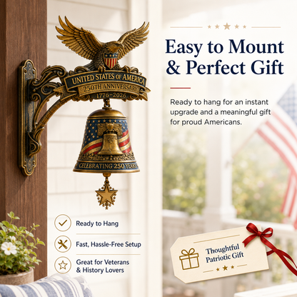 🦅 America's 250th Anniversary Heritage Bell
