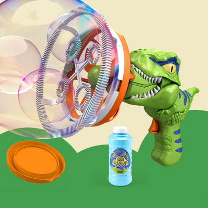 ✨Dino Bubble Machine with 250ml Bubble Liquid