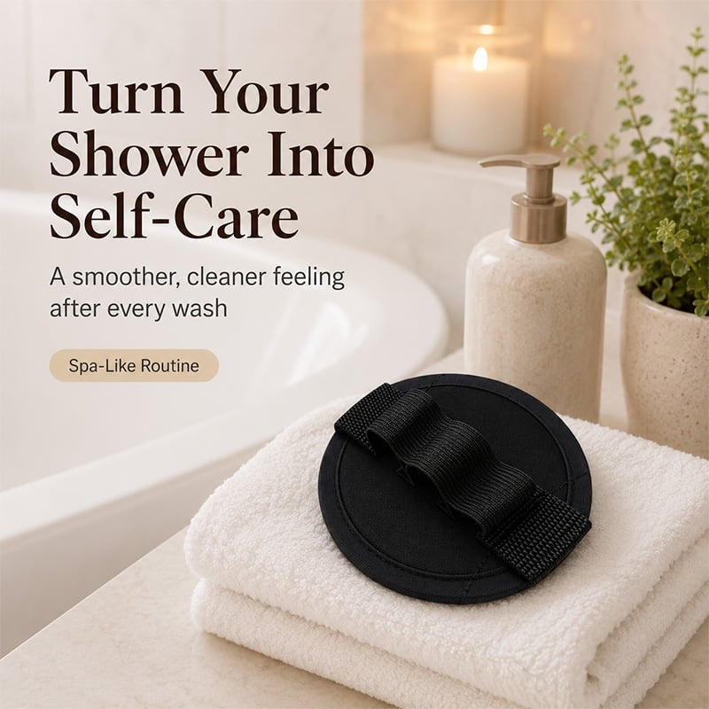 🫧Soft Rubber Exfoliating Shower Glove✨