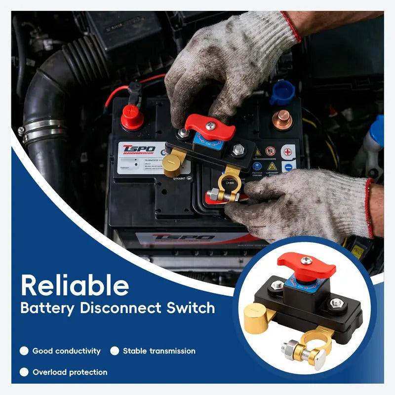 🔋 Battery Disconnect Switch – Protect Your Power ⚡