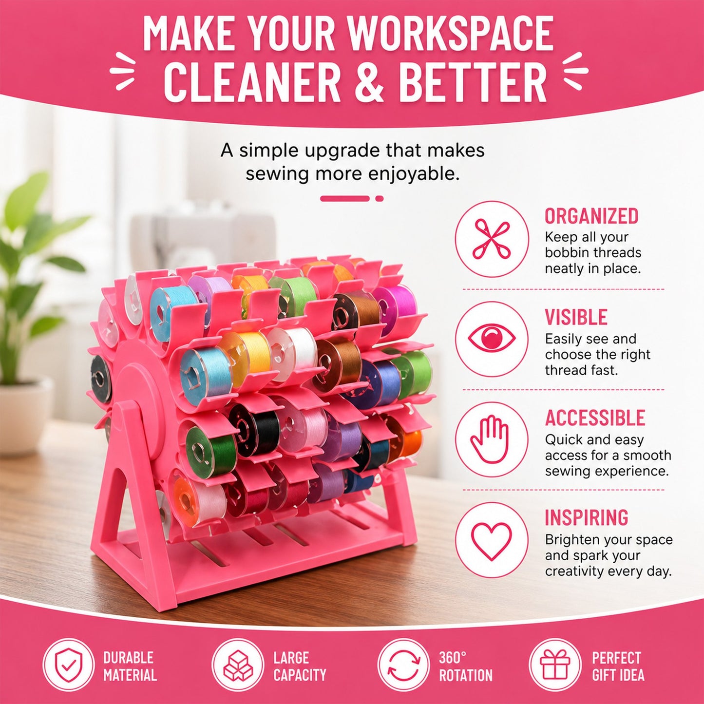 🧵 Keep Every Bobbin Organized in Seconds Stop searching. Start sewing.
