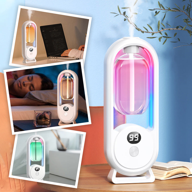 🌸Automatic Desktop Essential Oil Diffuser with Digital Display & LED Mood Ligh💡