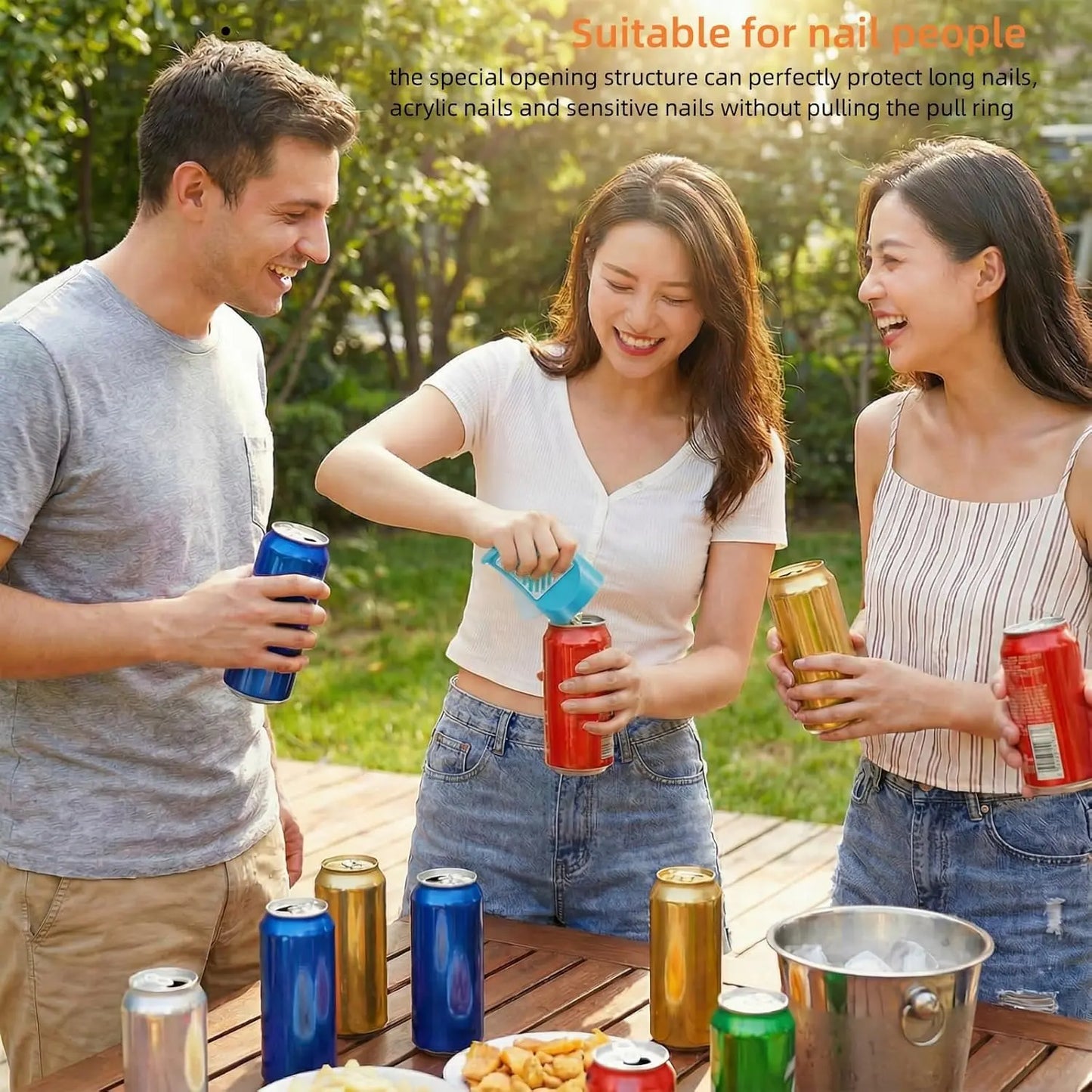 3D Printed Beverage Can Opener One-Press, Zero Mess