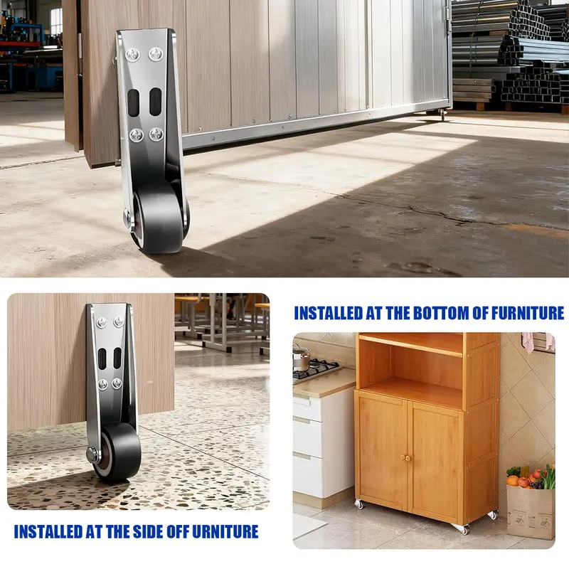 🔧 110LBS Vertical Track Roller – Anti-Wobble Door Guide System
