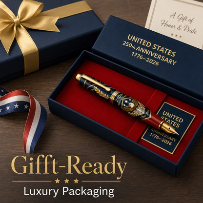 US Honor History: 250th U.S. Anniversary Commemorative Pen Set