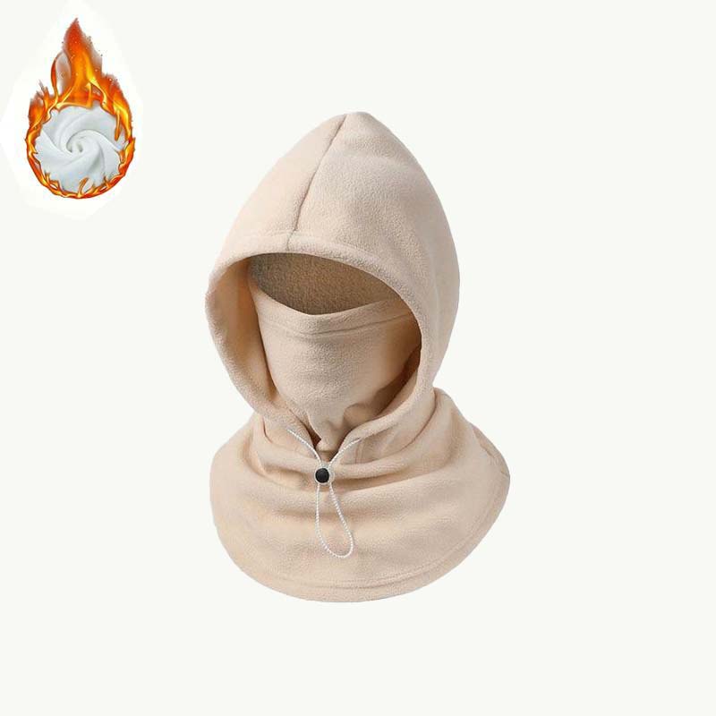 ❄️ Winter Fleece Face Mask Hood – Windproof Head, Face & Neck Warmer