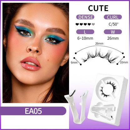 🎁 BUY 1 GET 1 FREE! ✨💗Reusable Magnetic Eyelashes with Applicator