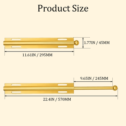 🗄️Valet Rod for Closet Pull Out