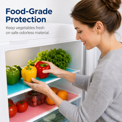 🧊 🛡️ Waterproof Fridge Shelf Liners – Non-slip, easy-clean & food-safe – Keeps fridge shelves fresh & organized ✨