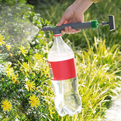🌿Manual Drink Bottle Sprayer with Adjustable Nozzle‑Portable DIY Garden Spray Tool, Fits Standard