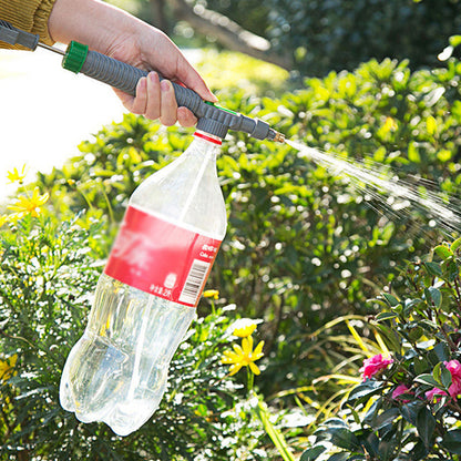 🌿Manual Drink Bottle Sprayer with Adjustable Nozzle‑Portable DIY Garden Spray Tool, Fits Standard
