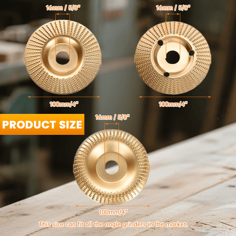 🔥🔥🔨3PCS Wood Carving Disc Set