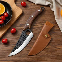 Ring Pattern Kitchen Knife