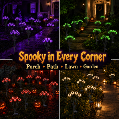 Solar Swaying Eyeball Halloween Lights 👁️✨