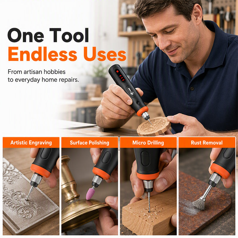 🛠️Mini Handheld Cordless Rotary Tool
