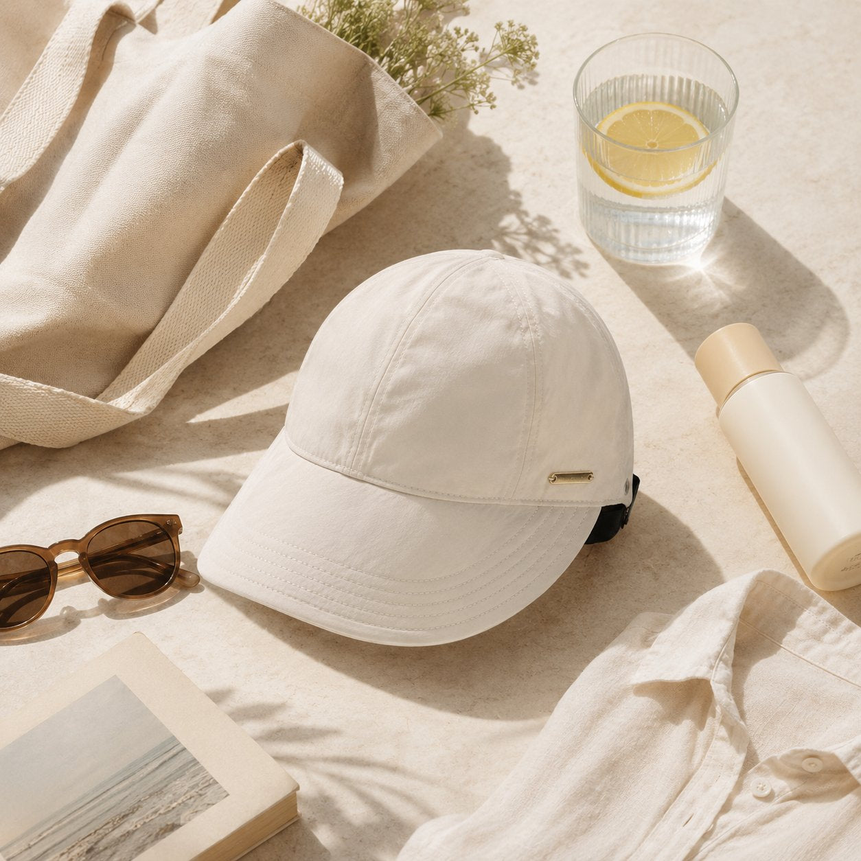 ☀️Women’s Ponytail Sun Hat – Lightweight Wide Brim Outdoor Cap for Beach, Travel & Gardening