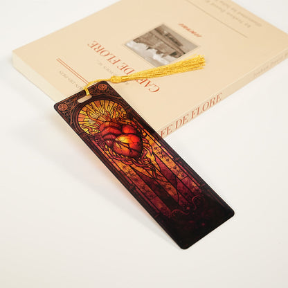 Handcrafted Stained-Glass Acrylic Bookmarks 🔖✨