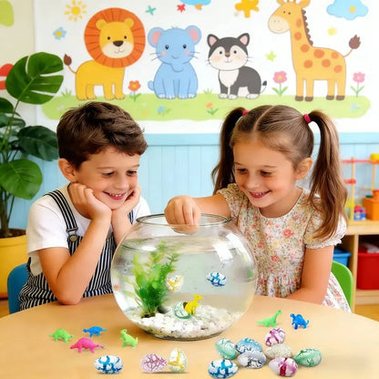 👧 60 Hatching Dinosaur Eggs | Water-Expanding Dinosaur Surprise Toys