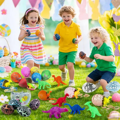 👧 60 Hatching Dinosaur Eggs | Water-Expanding Dinosaur Surprise Toys