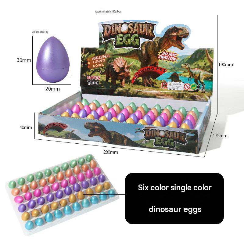 👧 60 Hatching Dinosaur Eggs | Water-Expanding Dinosaur Surprise Toys