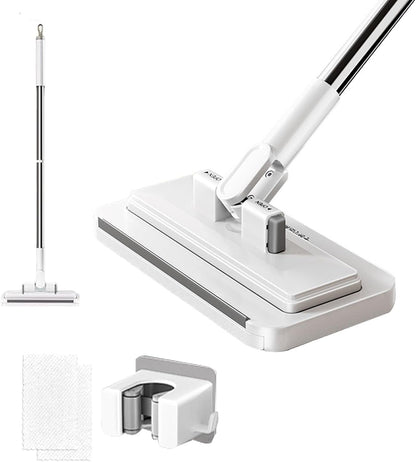 No-Touch One-Press Flat Mop | Hands-Free Cleaning