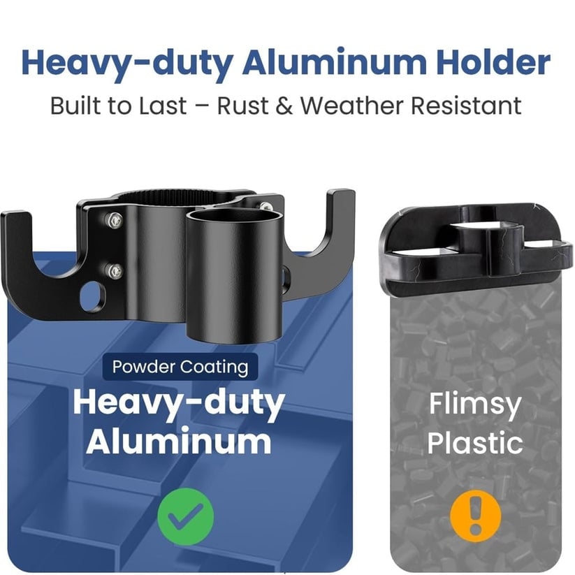 🔥Aluminum RV Towing Chain Organizer & 7-Way Plug Holder ( RV Camper Accessories )