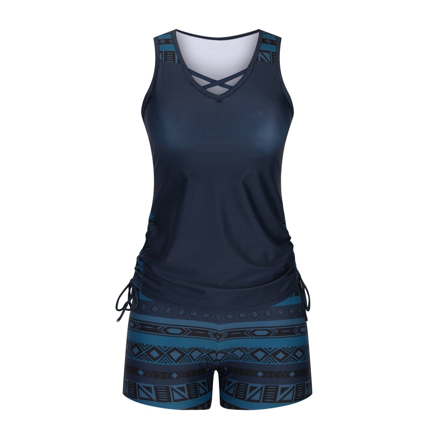 Miraclesuit Women's 2-Piece Tummy Control Tankini Set with Built-In Bra