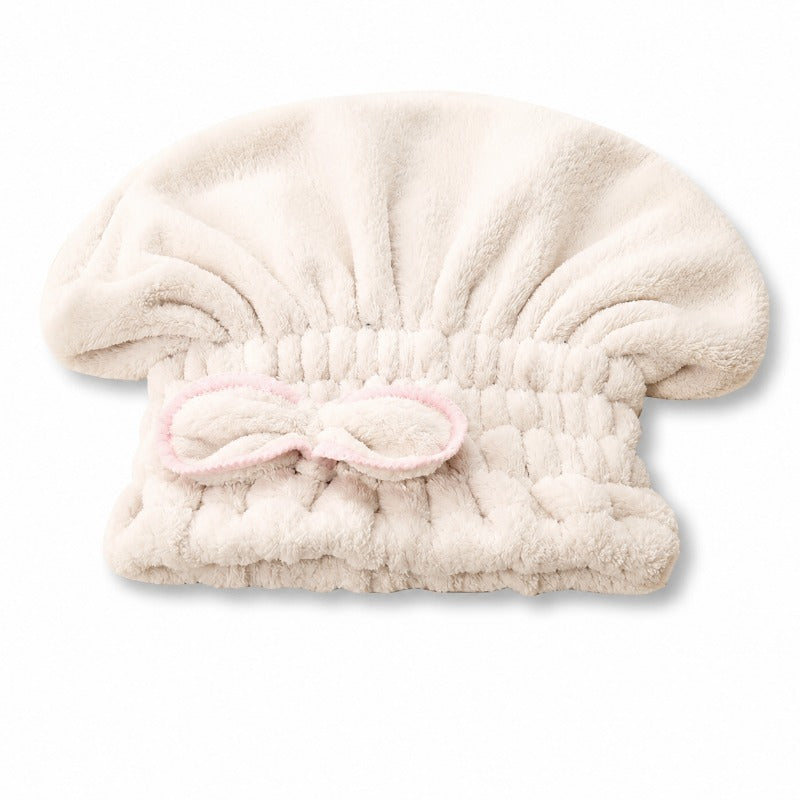 Large Microfiber Hair Towel Caps,Extreme Soft & Ultra Absorbent
