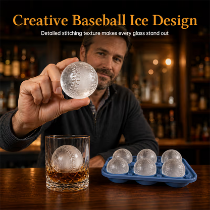 ⚾ Baseball Ice Ball Mold