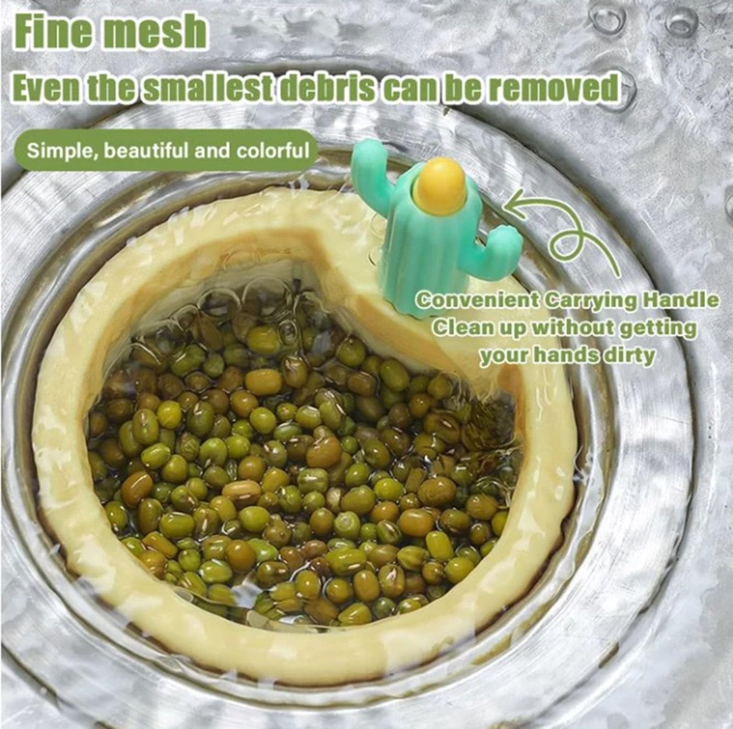 🌵Cactus Kitchen Automatic Dumping Sink Filter